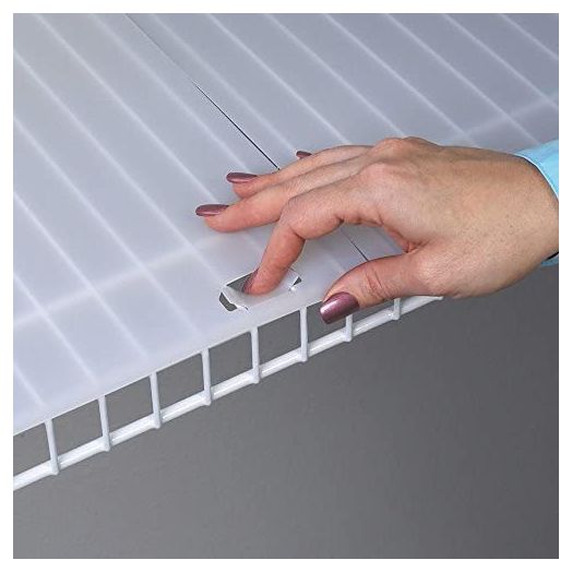 Shelf-It Liner for 12" Wire Shelving with Locking Tabs - 10 Foot Roll