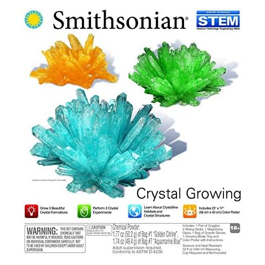 Smithsonian Crystal Growing Gem Like