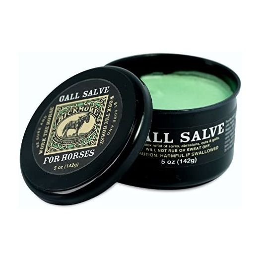 Bickmore Gall Salve Wound Cream For Horses 5oz - For Quick Equine Relief of Sores, Abrasions, Cuts and Galls