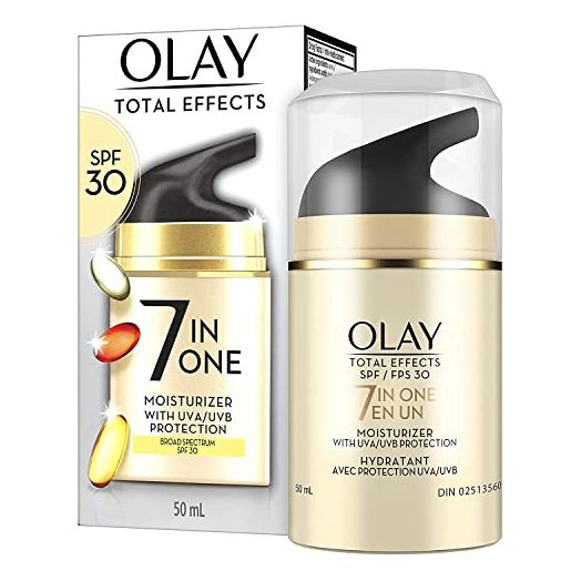Facial Moisturizing Lotion SPF 30 by Olay Total Effects, 7 Benefits , Anti-Aging , 1.7 Ounces