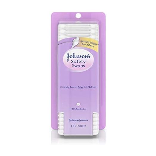 Johnson's Safety Swabs 185 Each