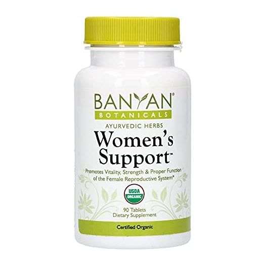 Banyan Botanicals Women’s Support – Organic Herbal Tablets – Promotes a Healthy Female Reproductive System* – Supports Regular & Healthy Menses* – 90 Tablets – Non-GMO Sustainably Sourced Vegan