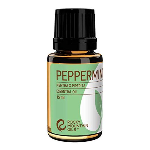Rocky Mountain Oils Peppermint Essential Oil - 100% Pure and Natural Aromatherapy Essential Oils for Diffusers, Topical, and Home - 15ml