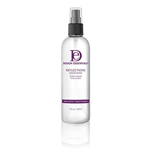 Design Essentials Reflections Liquid Shine Humidity-Resistant Hair Polish Spray, 4 Ounce