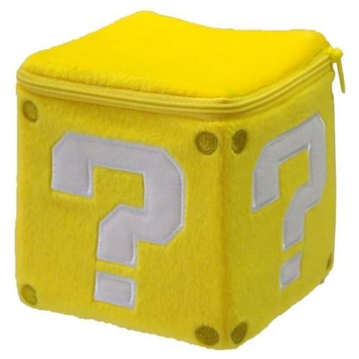 Nintendo Official Super Mario Coin Box 5" Plush