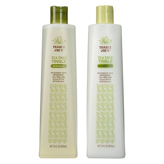 Trader Joe's Tea Tree Tingle Shampoo & Conditioner, 16 oz.