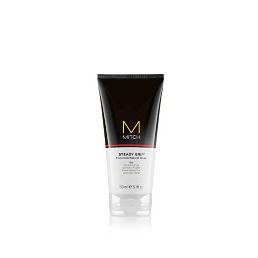 Paul Mitchell MITCH Steady Grip Hair Gel for Men, Firm Hold, Natural Shine Finish, For All Hair Types, Especially Fine to Medium Hair, 5.1 fl. oz.