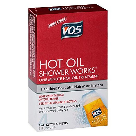Alberto VO5 Hot Oil Shower Works Weekly Deep Conditioning Treatment 2.oz