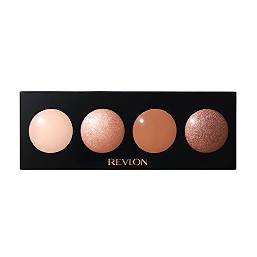 Crème Eyeshadow Palette by Revlon, Illuminance Eye Makeup with Crease- Resistant Ingredients, Creamy Pigmented in Blendable Matte & Shimmer Finishes, 710 Not Just Nudes, 0.12 Oz