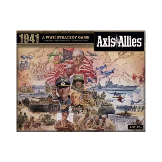 Avalon Hill Axis and Allies 1941 Board Game, Multicolor