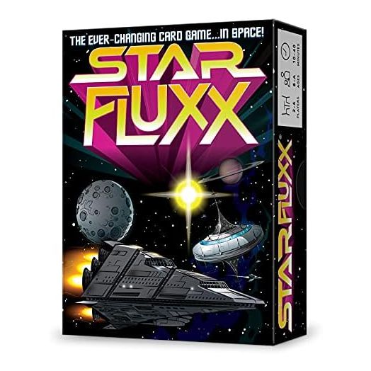 Looney Labs Star Fluxx Card Game - Space-Themed Humor for 2-6 Players