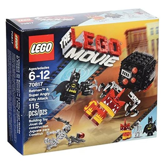 LEGO Movie Batman and Super Angry Kitty Attack Block
