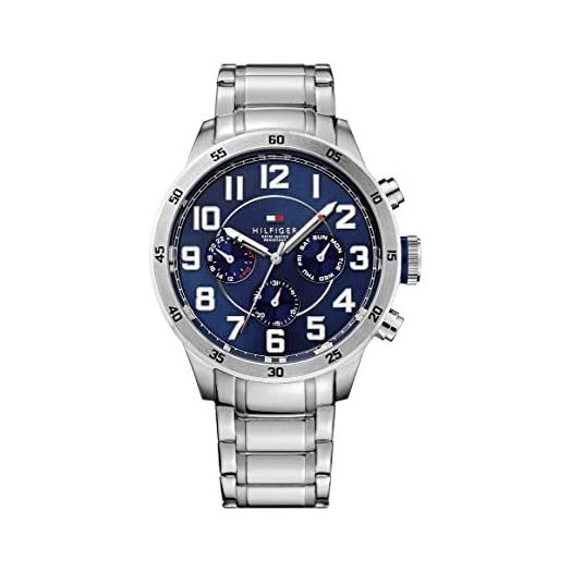 Tommy Hilfiger Men's 1791053 Stainless Steel Watch with Link Bracelet