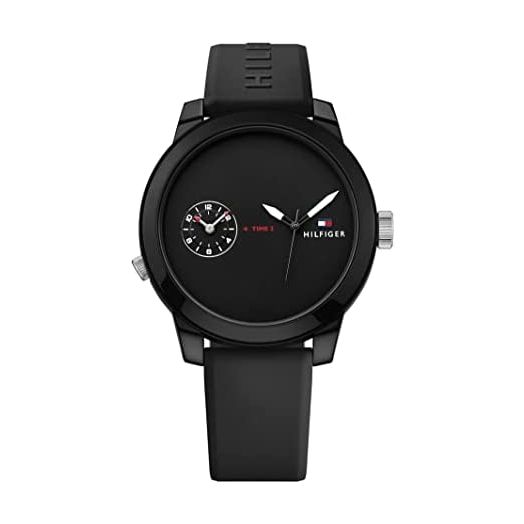 Tommy Hilfiger Men's 1791326 Analog Display Quartz Black Watch