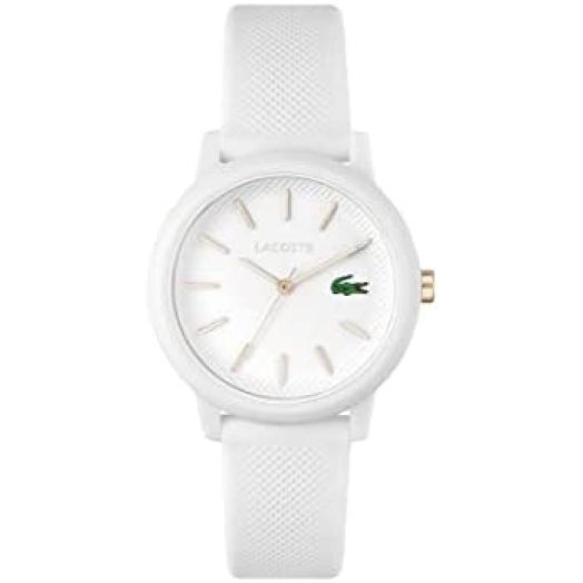 Lacoste.12.12 Women's Quartz Plastic and Silicone Strap Watch