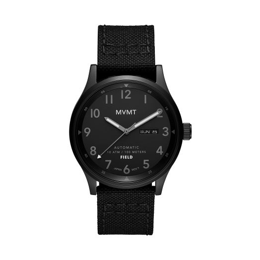 MVMT Field Men's Automatic Watch (Triple Black)