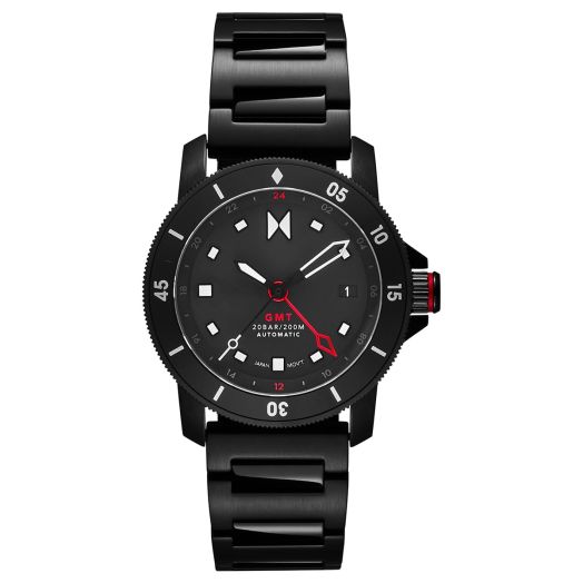MVMT Cali Diver Men's Automatic Sport's Watch - Water Resistant 10 ATM/100 Meters - ISO Dive Certified