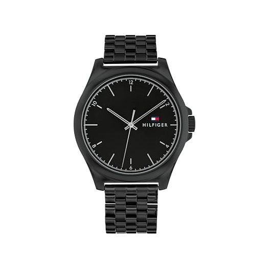 Tommy Hilfiger Mens Casual Watch - 3H Quartz - Stainless Steel Wristwatch - Water Resistant up to 3 ATM/30 Meter - Premium Fashion Timepiece for All Occasions - 42 mm