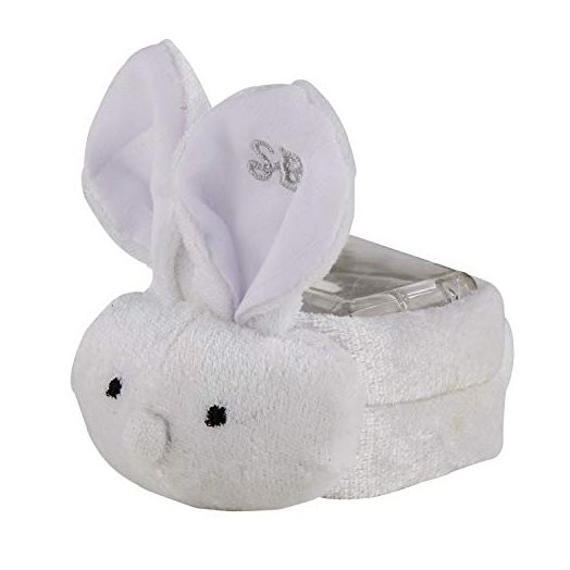 Stephan Baby Boo-Bunnie Comfort Toy & Boo Cube, Silver