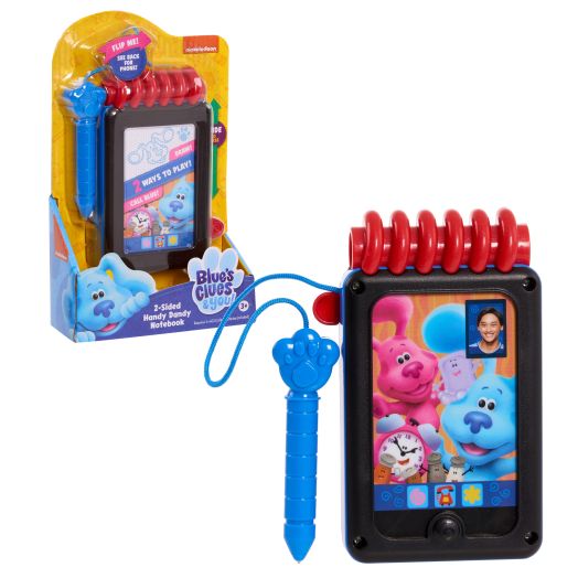 Just Play Blue’s Clues & You! 2-Sided Handy Dandy Notebook, Kids Toys for Ages 3 up