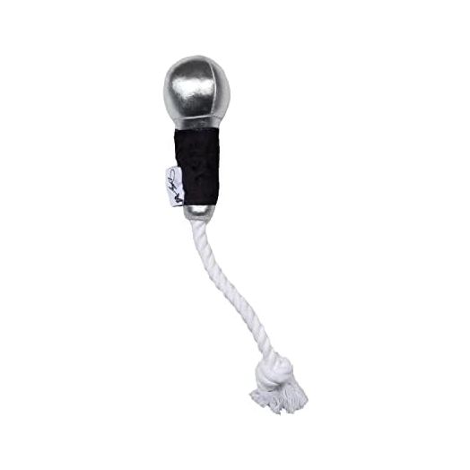 Doggy Parton Black Microphone Toy - O/S