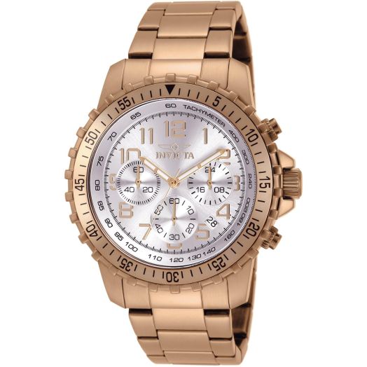 Invicta Men's 11368 Specialty Analog Display Swiss Quartz Rose Gold Watch