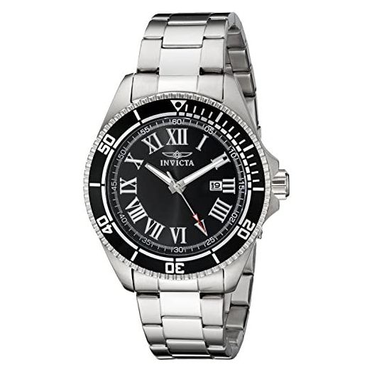 Invicta Men's 14998 Pro Diver Black Dial Stainless Steel Watch
