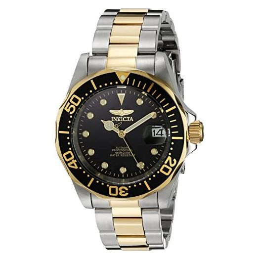 Invicta Men's 17043 Pro Diver Analog Display Japanese Automatic Two Tone Watch