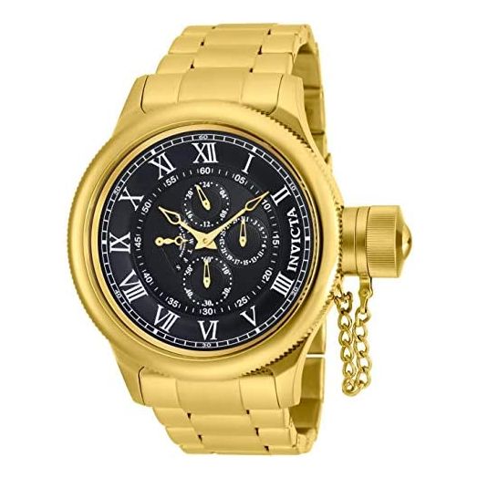 Invicta Men's 17666 Russian Diver Analog Display Japanese Quartz Gold Watch
