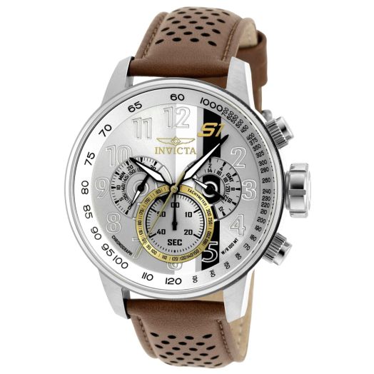Invicta Men's 19286 S1 Rally Analog Display Swiss Quartz Brown Watch