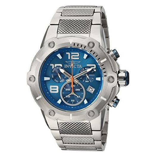 Invicta Men's 19527 Speedway Analog Display Swiss Quartz Silver Watch