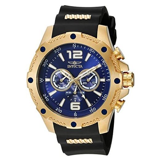 Invicta Men's 19659 I-Force Analog Display Swiss Quartz Black Watch
