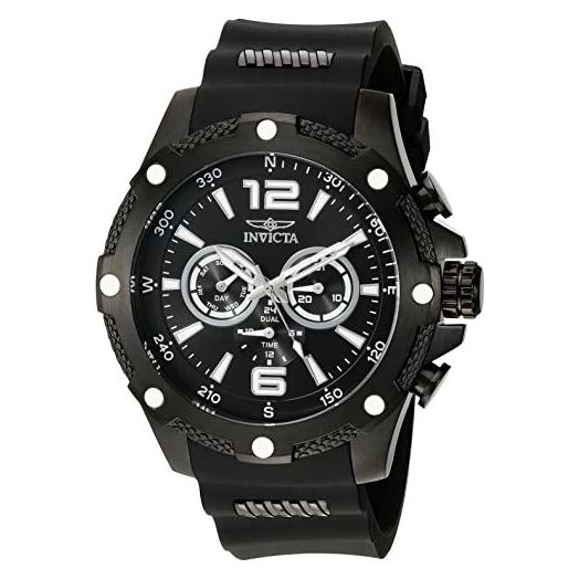 Invicta Men's 19662 I-Force Analog Display Swiss Quartz Black Watch