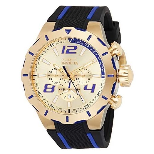 Invicta Men's 20107 S1 Rally Analog Display Japanese Quartz Black Watch
