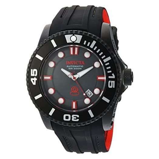 Invicta Men's 20205 Pro Diver Analog Display Automatic Self Wind Black Watch