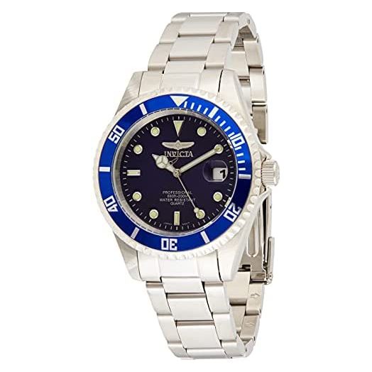 Invicta Men's 9204OB Pro Diver Analog Display Quartz Silver Watch