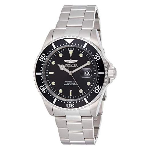 Invicta Men's 'Pro Diver' Quartz Stainless Steel Casual Watch (Model: 22047)