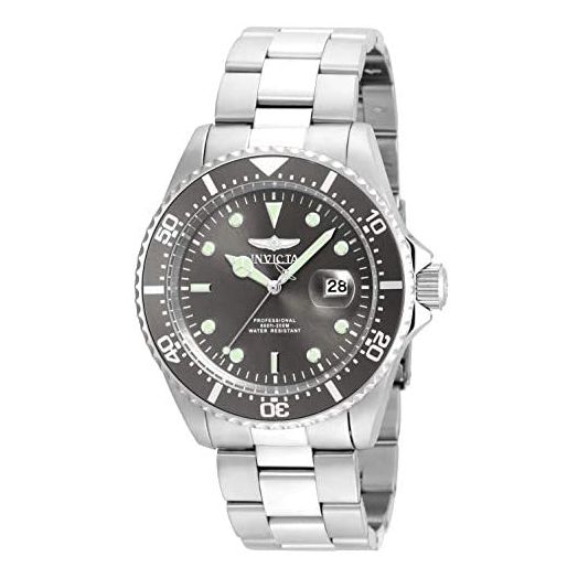 Invicta Men's 22050 Pro Diver Analog Display Quartz Silver Watch
