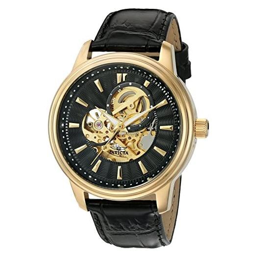 Invicta Men's 22578 Vintage Analog Display Automatic Self Wind Black Watch