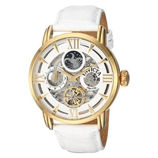 Invicta Men's 22652 Objet d'Art Analog Display Automatic Self Wind White Watch