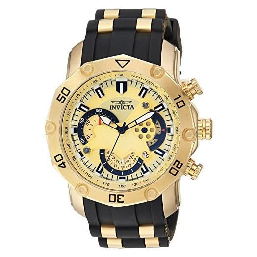 Invicta Men's 23427 Pro Diver Analog Display Quartz Black Watch