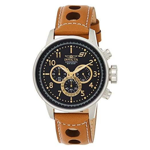 Invicta Men's 23597 S1 Rally Analog Display Quartz Brown Watch