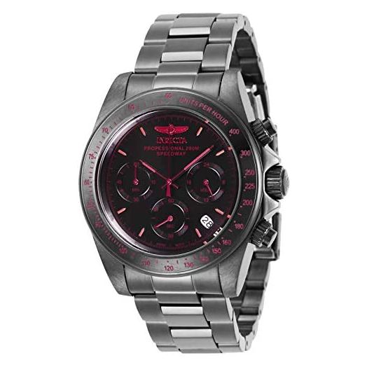 Invicta Speedway Chronograph Quartz Black Dial Men's Watch 27771