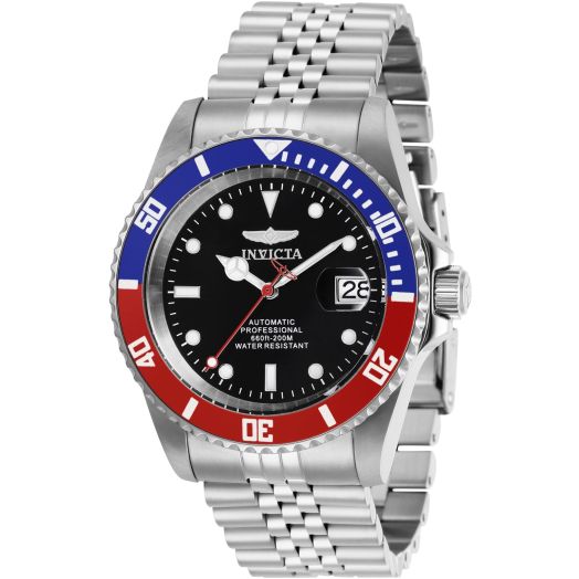 Invicta Men's Pro Diver Automatic Watch with Stainless Steel Band, Silver (Model: 29176)