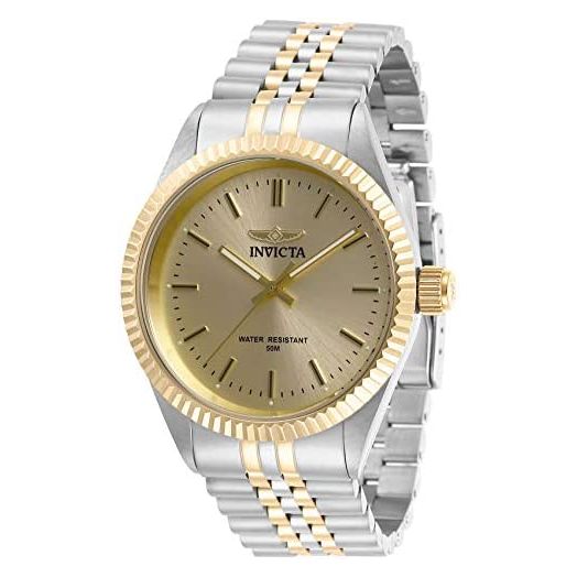 Invicta Men's Specialty Quartz Watch with Stainless Steel Strap, Two Tone, 22 (Model: 29382)