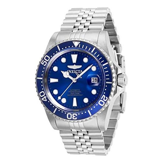 Invicta Men's Pro Diver Automatic Self Winder Watch with Stainless Steel Strap, Silver, 22 (Model: 30092)