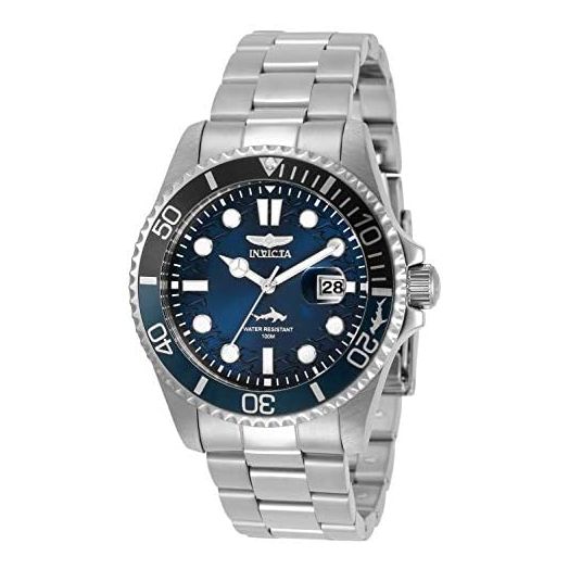 Invicta Pro Diver Men 43mm Stainless Steel Blue dial Quartz, 30807