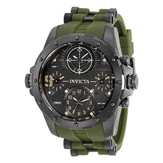 Invicta Mens Coalition Forces Quartz Watch, Green, 31138