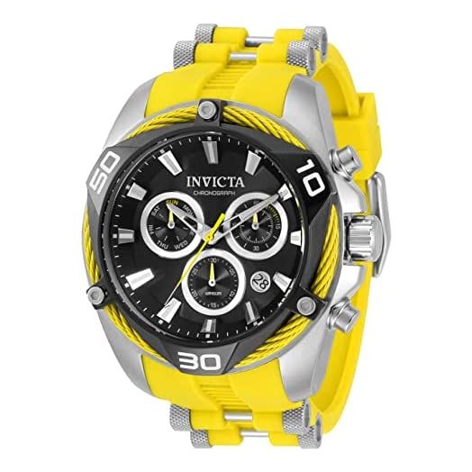 Invicta Men's 50mm Bolt Quartz Chrono Silicone Strap Watch (31313)