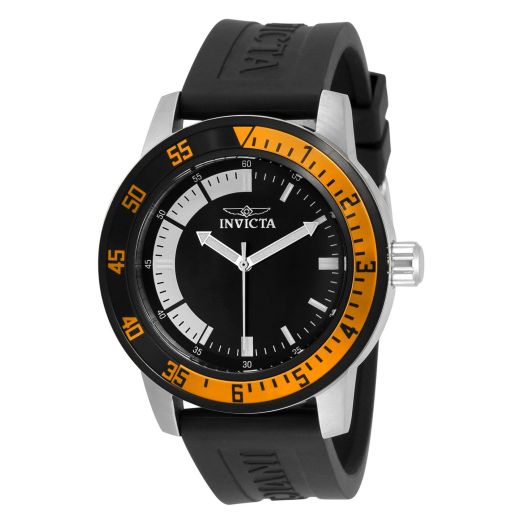 Invicta Men's 34014 Specialty Quartz Multifunction White, Black Dial Watch